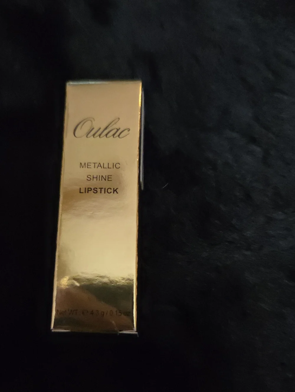 OULAC- Metallic Shine Lipstick - Gold Packaging -11 Hip & Hippie NWOT